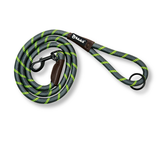 Pet Reflective Round Leashes 1.2x150Cm-Green