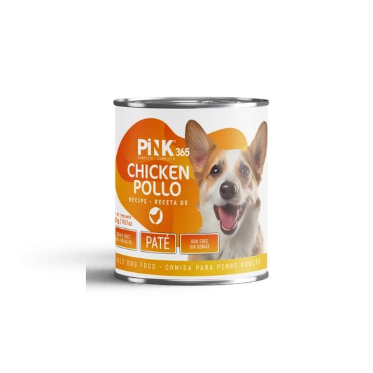 Pink 365 Completed Canned Dog Food – Chicken Recipe (400g)
