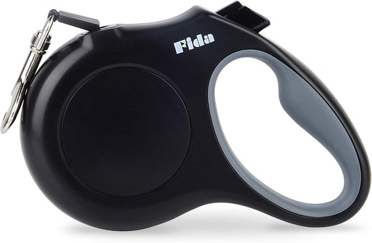 Fida Retractable Dog Leash (JFA Series)  - S black