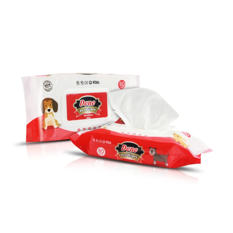 Dono Pet Wipes 15*20cm 80 Pcs