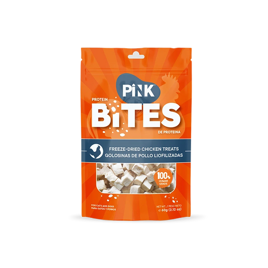 Pink Bites cats and dogs treat Freeze-dried Chicken Recipe 60g