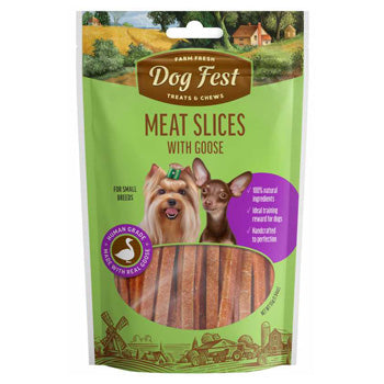 Dog Fest Slices With Goose For Small Breeds