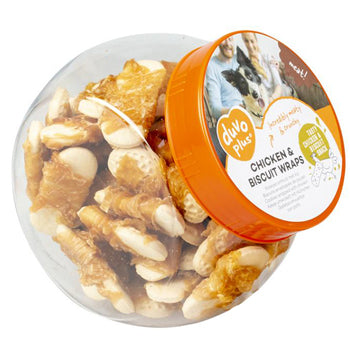 Duvo+ Meat Chicken & Biscuit Wraps 400g