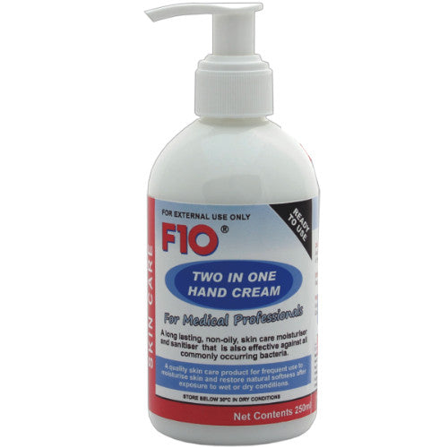 F10 Two in One Hand Cream 250ml