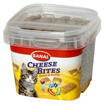 Sanal Cat Cheese Bites Cup, 75g
