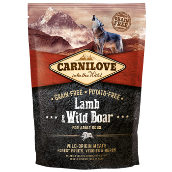 طعام كارنيلوف لحم الضأن والخنزير البري للكلاب البالغة 1.5 كجم