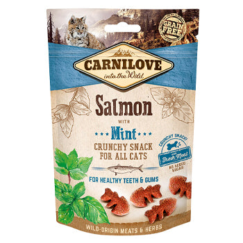 Carnilove Salmon With Mint Crunchy Snack For Cats 50g