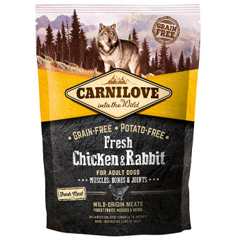 Carnilove Fresh Chicken & Rabbit For Adult Dogs 1.5kg