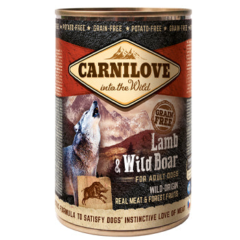 Carnilove Lamb & Wild Boar For Adult Dogs 400g