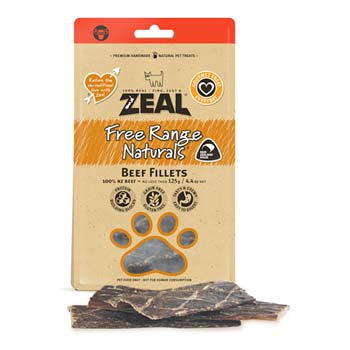 Zeal Dried Beef Fillets 125g