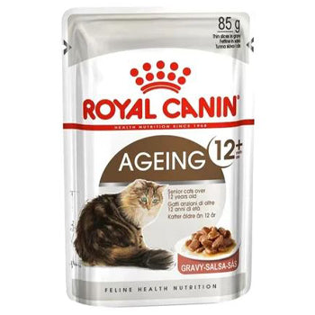 Feline Health Nutrition Ageing +12 Gravy 85g