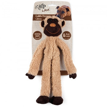 Lambswool Cuddle Ropey Flopper - Monkey