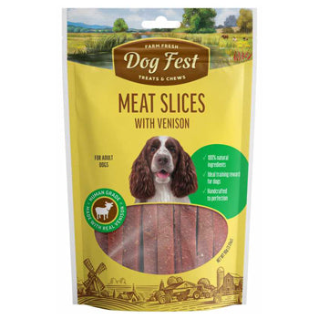 Dog Fest Slices With Venison For Adult Dogs