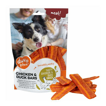 Duvo+ Meat! Chicken & Duck Bars 100g - 9 Pcs