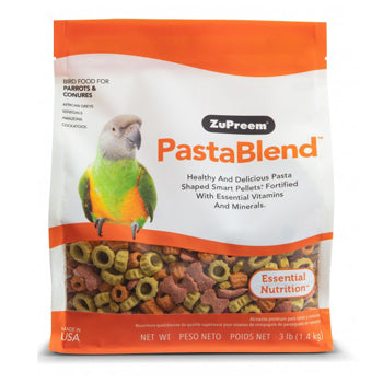 PastaBlend Medium & Large Parrot Food 3lb (1.4kg)