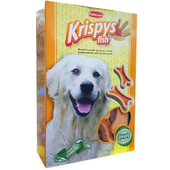 Padovan Krispys Fish 500gm (Dog Biscuits)
