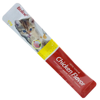Bioline Cat Treats Chicken 15g