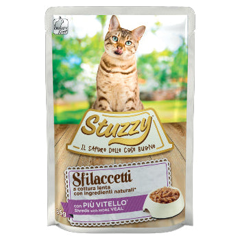 Stuzzy Cat Shreds With Veal 85g Pouch