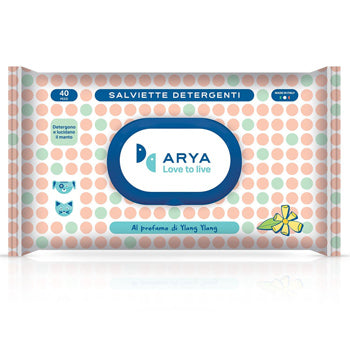 Arya Wet Wipes Ylang Ylang  40 wipes