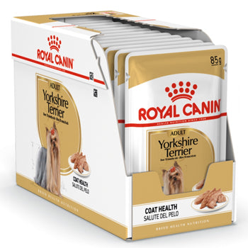 Breed Health Nutrition Yorkshire Adult (Wet Food - Pouches) 12x85g
